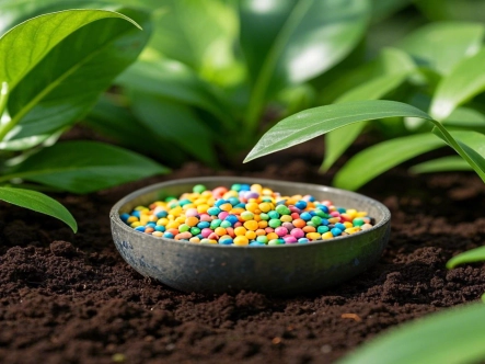 Fertilizante quelado con microelementos